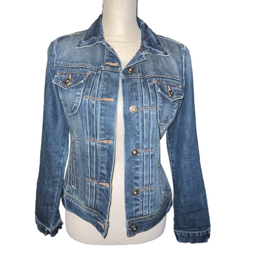 GAP JEANS DARK WASH DENIM JACKET